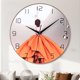 thumbnail image 1 of Reloj de pared silencioso analógico grande con batería, relojes de pared decorativos , relojes de pared grandes silenciosos sin tictac, Pierda perfecl Reloj de pared del dormitorio, 1 of 8
