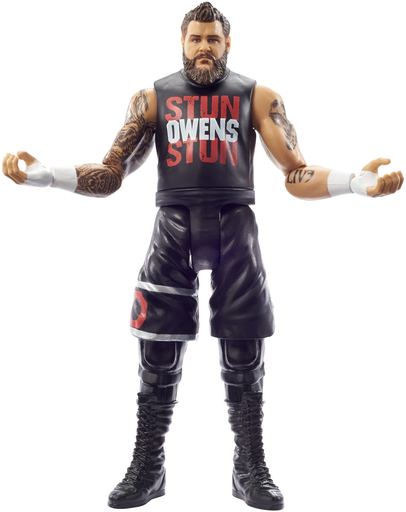 WWE Kevin Owens Action Figure, 6-in Collectible for Ages 6 Years Old & Up