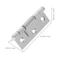 thumbnail image 2 of NUOLUX 8Ud Bisagra Resorte Para Mueble Con Automático En Inoxidable Plata, 2 of 6