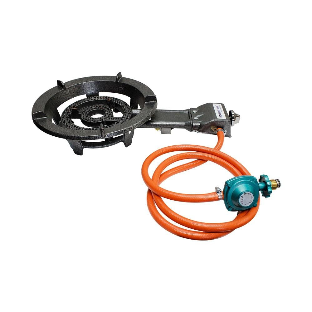 Super Portable Propane Gas Stove Single Burner with Regulator Camping Tailgating