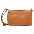 thumbnail image 2 of Rawlings Women's Crossbody Mini Bag Purse Baseball Stitch Tan Leather MW471-204, 2 of 4