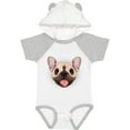 thumbnail image 3 of Inktastic French Bulldog Dog Boys or Girls Baby Bodysuit, 3 of 5