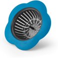 thumbnail image 1 of Colador de fregadero de plástico, cesta de filtro de drenaje de fregadero de cocina, colador lindo para verter pintura acrílica azul Sailing Electrónica, 1 of 6