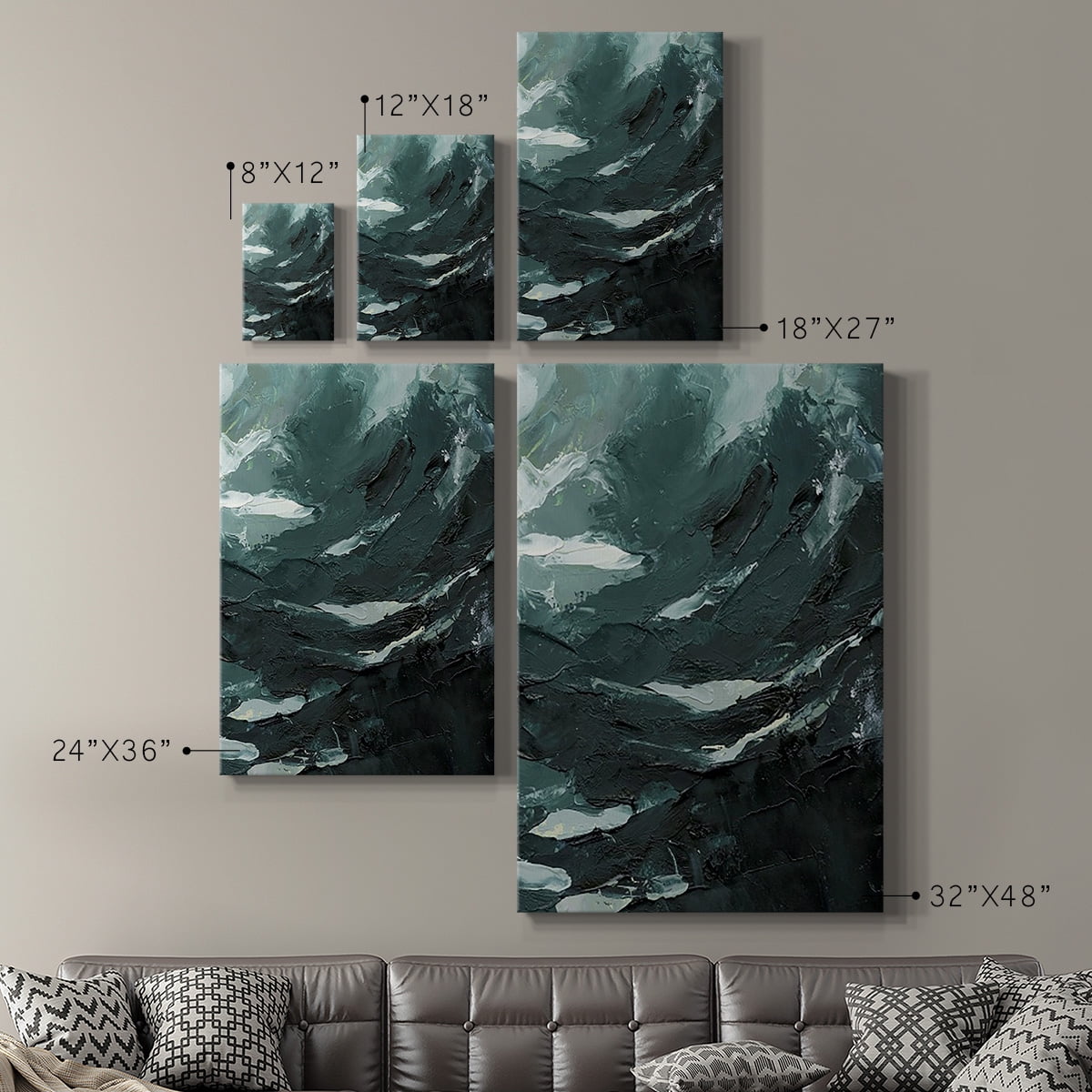 Lost in the Sea II Premium Gallery Wrapped Canvas - Ready to Hang
