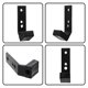 thumbnail image 3 of Colgador de pesas para uso comercial, estante de pared para Bar, garaje, gimnasio, 4 Uds., 3 of 4