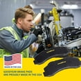 thumbnail image 5 of Goodyear Brakes GYD1317 Truck and SUV Carbon Ceramic Rear Disc Brake Pads Set, 5 of 5