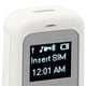 thumbnail image 2 of Mini Mobile Phone, Small Cell Phone, Bluetooth Headset, Dialer with Ear Hook, SIM Support, 0.66 inch, White, 2 of 4