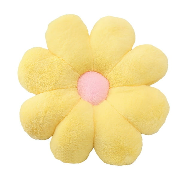 Cojín con forma de flor y almohada de felpa para sofá. Suave y Acogedor. Añade un toque de elegancia a su hogar. Ideal para Confort y Decoración.
