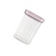 thumbnail image 4 of Tarro de almacenamiento de alimentos Cocina casera Apilable Arroz Condimento Aperitivos Recipiente transparente a prueba de humedad, Rosa, Mediano kenally HA001234-08, 4 of 6