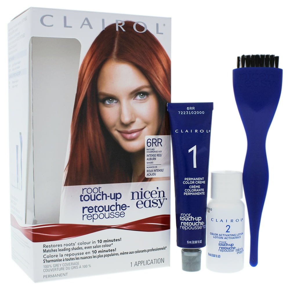 Nice n Easy Root TouchUp Permanent Color 006RR Intense Red by Clairol for Women 1 Nice n Easy Root TouchUp Permanent Color 006RR Intense Red by Clairol for Women 1