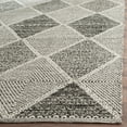 thumbnail image 3 of SAFAVIEH Montauk Caleb Geometric Diamond Cotton Runner Rug, Black, 2'3" x 9', 3 of 6