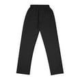 thumbnail image 5 of ZACPNCV Girls Uniform Pants Flare Sweatpants Joggers Pants Preppy Clothes for Girls Black 7-8 Years, 5 of 9