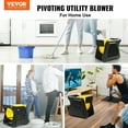 thumbnail image 5 of Vevor XZXDMGFJ1700R3R0HV1 600 CFM Pivoting Utility Fan, Black, 5 of 5