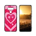 thumbnail image 1 of Compatible with LG Q51 Phone Case, Hearts Case Silicone Protective for Teen Girl Boy Case for LG Q51, 1 of 1