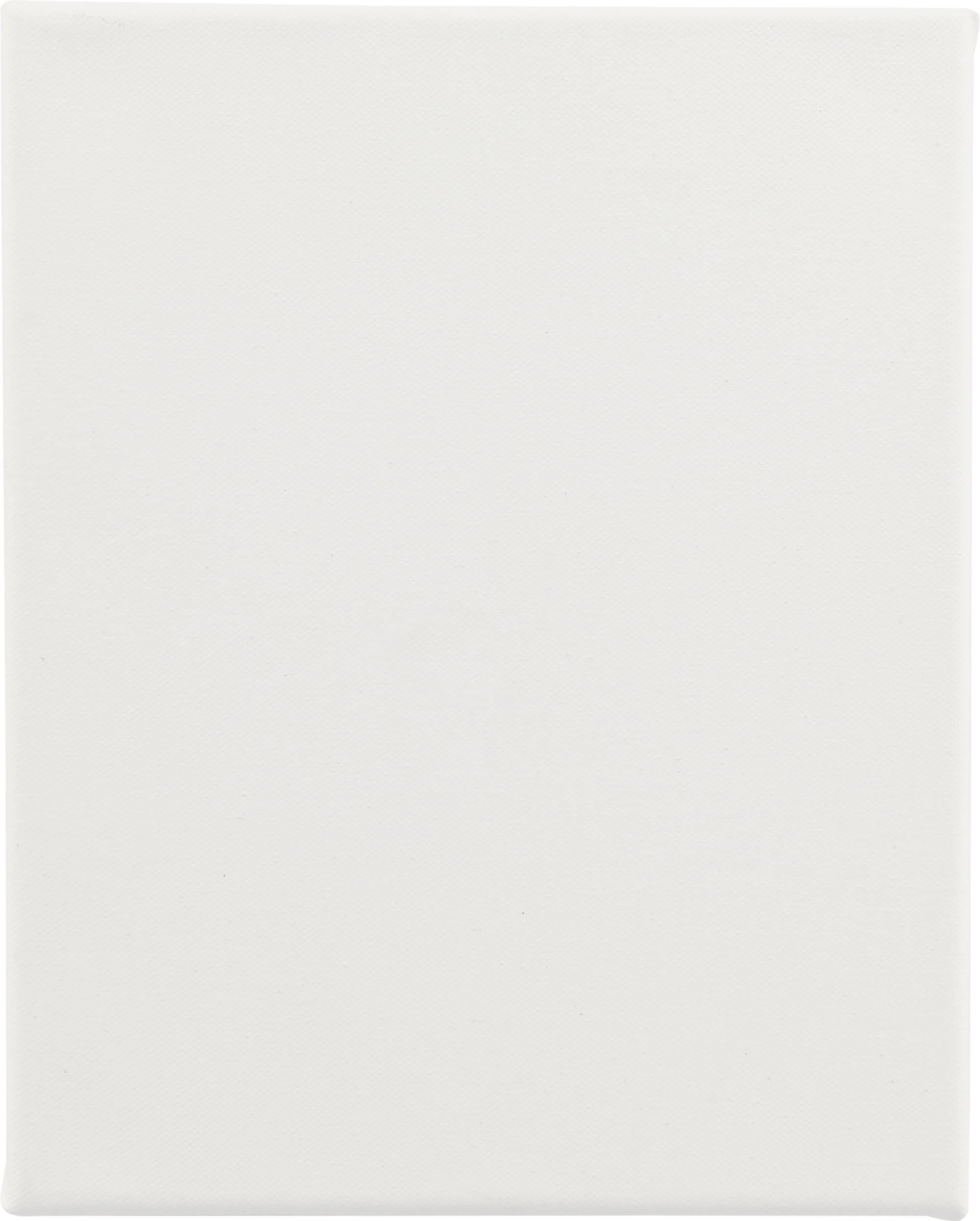 Paramount Canvas for Painting - Pack of 6, 12x16" White Canvases- 11/16" 100% Cotton Stretched Canvas, Triple-Primed for All Media, Medium Tooth, Back-Stapled, 12oz Primed Weight, Wood Stretcher Bars