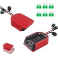 thumbnail image 1 of 2pcs Power Wheels Adapter for Crafts*man 20V Battery, Power Station Conversion Kit with Fuses, Terminals, 14AWG Wire, Converter for Rc Car Toys, Robotics, Rc Truck, 1 of 7