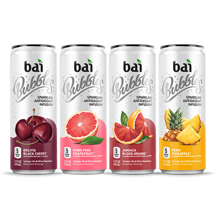 Bai Bubbles Sparkling Antioxidant Infusion Voyager Antioxidant Beverage Variety Pack, 11.5 fl oz, 12 (Best Bai Bubbles Flavor)