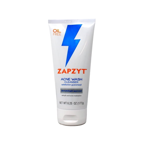 ZAPZYT Acne Wash with Salicylic Acid 6.25 Oz