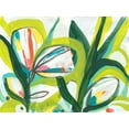 thumbnail image 2 of Vess, June Erica 18x15 White Modern Wood Framed Museum Art Print Titled - Tropical Tones I, 2 of 4