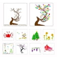 thumbnail image 2 of Funny Finger Painting Kit for Kids Non Toxic Washable Finger Paint Finger Drawing Toys DIY Crafts, 2 of 4