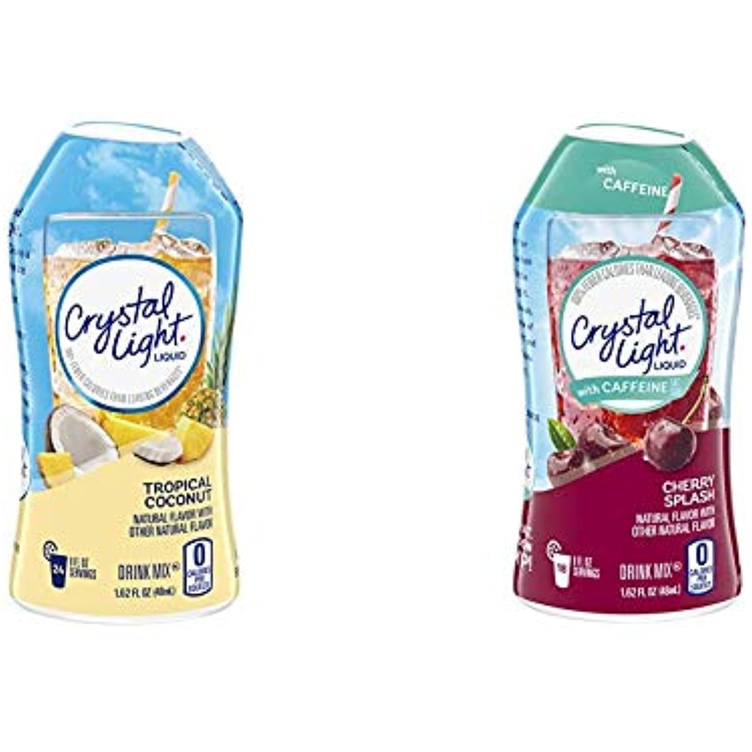 Crystal Light Liquid Tropical Coconut Drink Mix (1.62 Oz Bottle