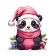 thumbnail image 1 of Pinky Pandae 2024 Christmas Acrylic Flat Pendant Doll Anmal Car Decoration Pendant, 1 of 1