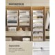 thumbnail image 2 of Organizador de armario colgante SONGMICS de 6 niveles, tela blanca nube, 2 of 6