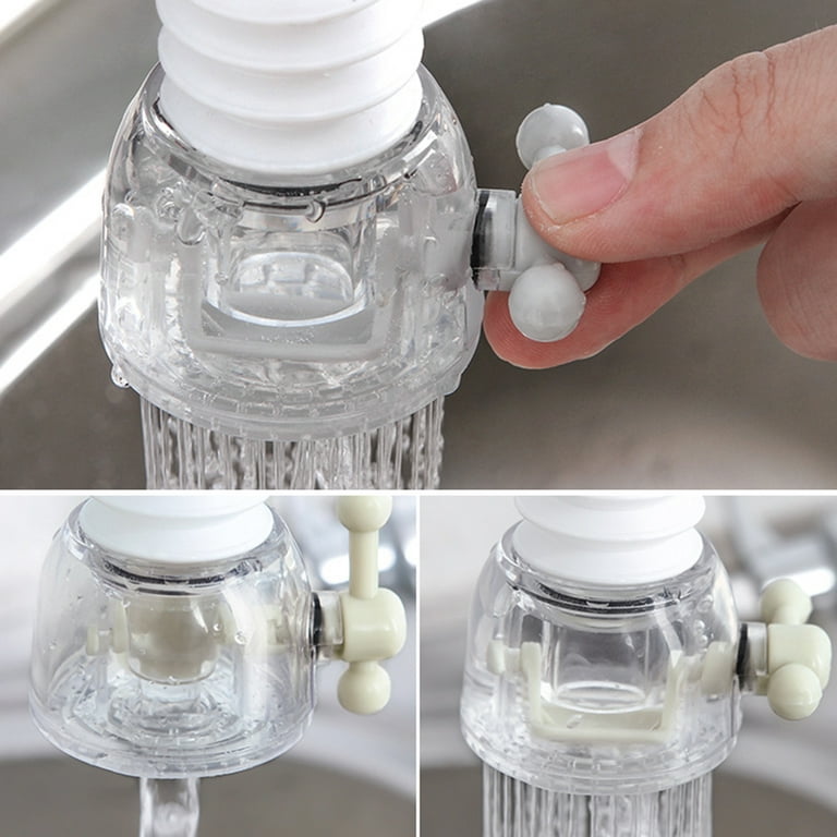 Adjustable 360 Degree Water Filter,Tap Water Saving Faucet Valve Splas –