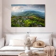 thumbnail image 2 of Elephant Stock Majestic Blue Ridge Mountains Wall Art - Horizontal Canvas Wall Art - Living Room Wall Decor - Nature Canvas - Green And Gray Decor - 48" x 32", 2 of 8