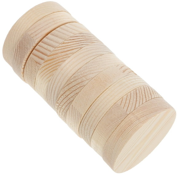 UNOMOR 10PCS Wood Slices Centerpieces Round Natural for Holiday Decorations and DIY Crafts