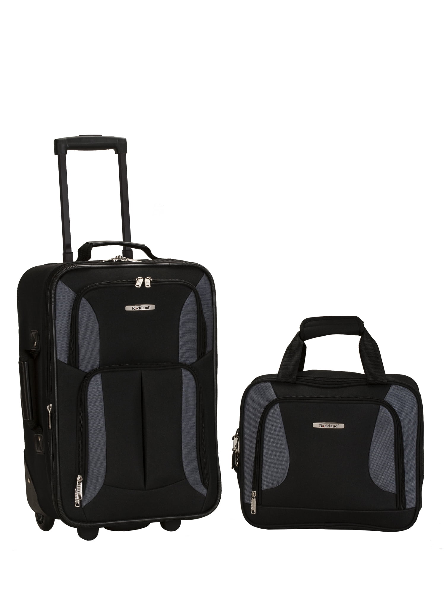 Rockland Luggage Journey 4 Piece Softside Expandable Luggage Set F32