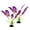 Purple, variant on Silk Aquarium Plants for Betta Fish Tank, 2 Pcs 8 Inch Small Silk Aquarium Plant Aquatic Water Grass Decoration,Purple-White