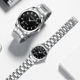 thumbnail image 2 of Womens Rhinestone Quartz Watch Ladies Dress Waterproof Stainless Steel Wrist Watches, 2 of 5