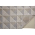 thumbnail image 5 of 7' X 10' Beige Gray And Ivory Geometric Stain Resistant Area Rug, 5 of 5