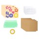 thumbnail image 1 of Kit de manualidades de ramo de flores, regalo DIY, ramo de flores de papel, hazlo tú mismo 24 piezas, 1 of 9