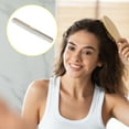 thumbnail image 3 of Vocoste 21.5cm Hair Comb Detangling Dressing Comb for Hair Styling Stainless Steel Matte Rose Gold Tone, 3 of 6