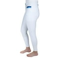 thumbnail image 4 of Equine Couture Gradient Full Seat Breech- White w/ Blue Stripes- 36, 4 of 6