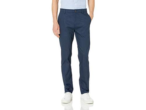Goodthreads Men/'s Slim-Fit Wrinkle-Free Dress Chino Pant, Black Size 31W x 30L