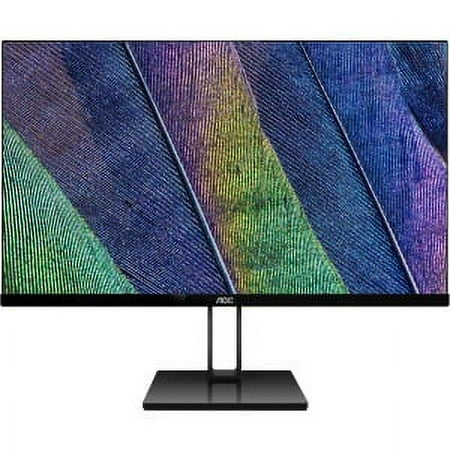 AOC - 27V2H 27" IPS LED FHD Ultra-Slim FreeSync Monitor (HDMI, VGA) - Black