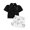 j-758Black348, variant on HAYIMI Toddler Girl Pearl Collar Heart Embroidery Skirt Outfit Sets For Kids Cozy Clothes Sets