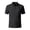 Black, variant on CCRFTGI Men's Polo Shirts Beer Belly Short Sleeve Wear Collared Textured Classic Pullover Shirt Stretchy Quick Dry Casual Golf polos Black 3XL