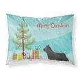 thumbnail image 1 of Carolines Treasures CK3564PILLOWCASE Skye Terrier Christmas Tree Fabric Standard Pillowcase, 1 of 4