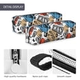 thumbnail image 4 of Haiem French Food Print Leather Pencil Case Art Supplies Case Zipper Pencil Pouch Stationery Storage Pencil Bag, 4 of 7