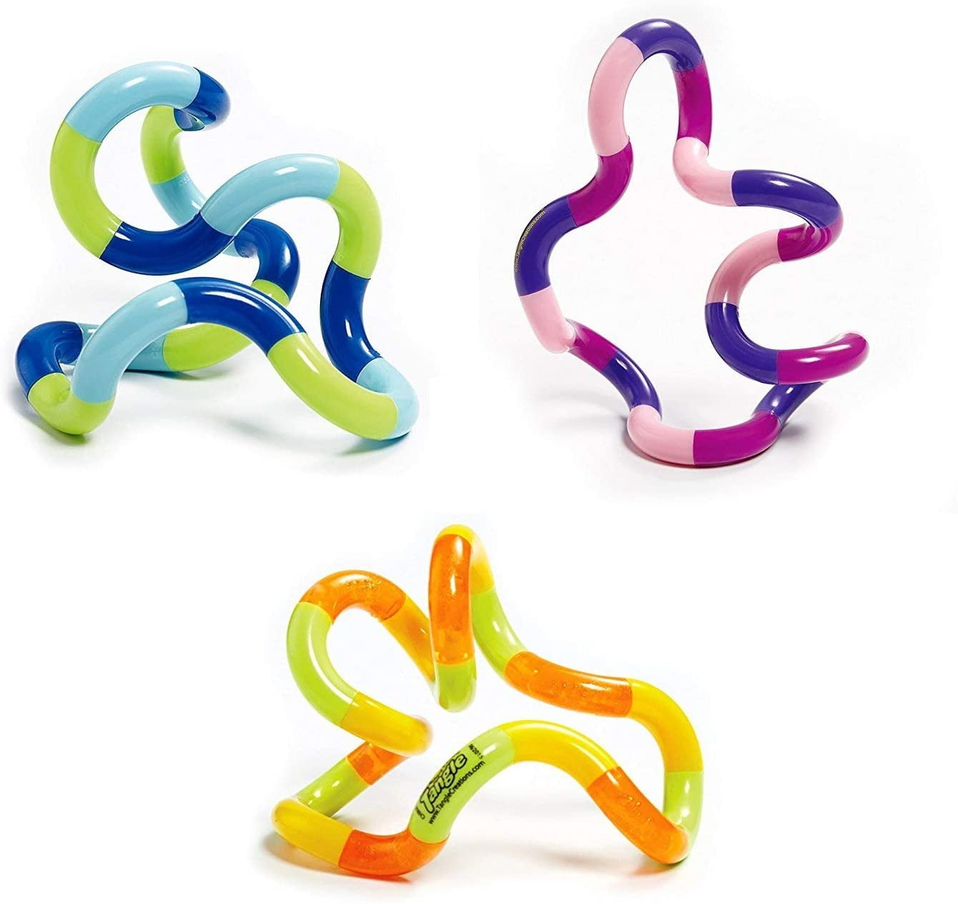 Tangles Fidget Relax Therapy Fiddle Stress ADHD Autism Sensory Toy Random color~ 