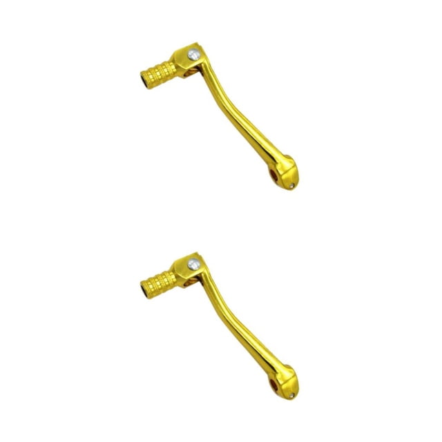 maskred CNC Gear Shift Shifter Lever For 110cc 50cc Gold Bike 70cc 90cc Dirt Type1 2Set