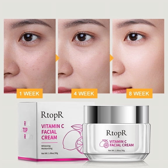 QunYou Vitam C Cream Moisturizing Moisturizing Moisturizing Translucent Moisturizing Day and Night Cream 30g