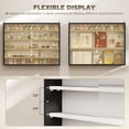 thumbnail image 4 of HOMCOM 5-Storey Wall Shelf Display Cabinet, Shot Glass Display Case, 4 of 10
