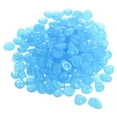 thumbnail image 1 of Unique Bargains 900Pack Glow Rocks 13-17mm Decoration Pebbles Luminous Stones Decor Sky Blue, 1 of 8