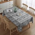 thumbnail image 2 of Boho Bohemia Geometric Line Art Rectangle Tablecloth 60"x84",Waterproof Polyester Rectangle Table Cloth, Wipeable Spillproof Polyester Tablecloth for Dining, Camping, Indoor and Outdoor, 2 of 5