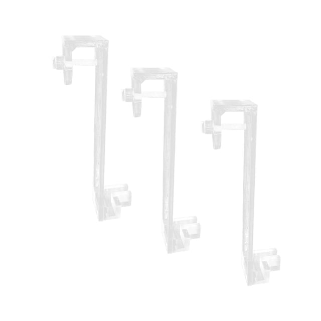 Milaget Support d'Aquarium à Pression Négative 3 Accessoires d'Aquarium de Bureau 15cm